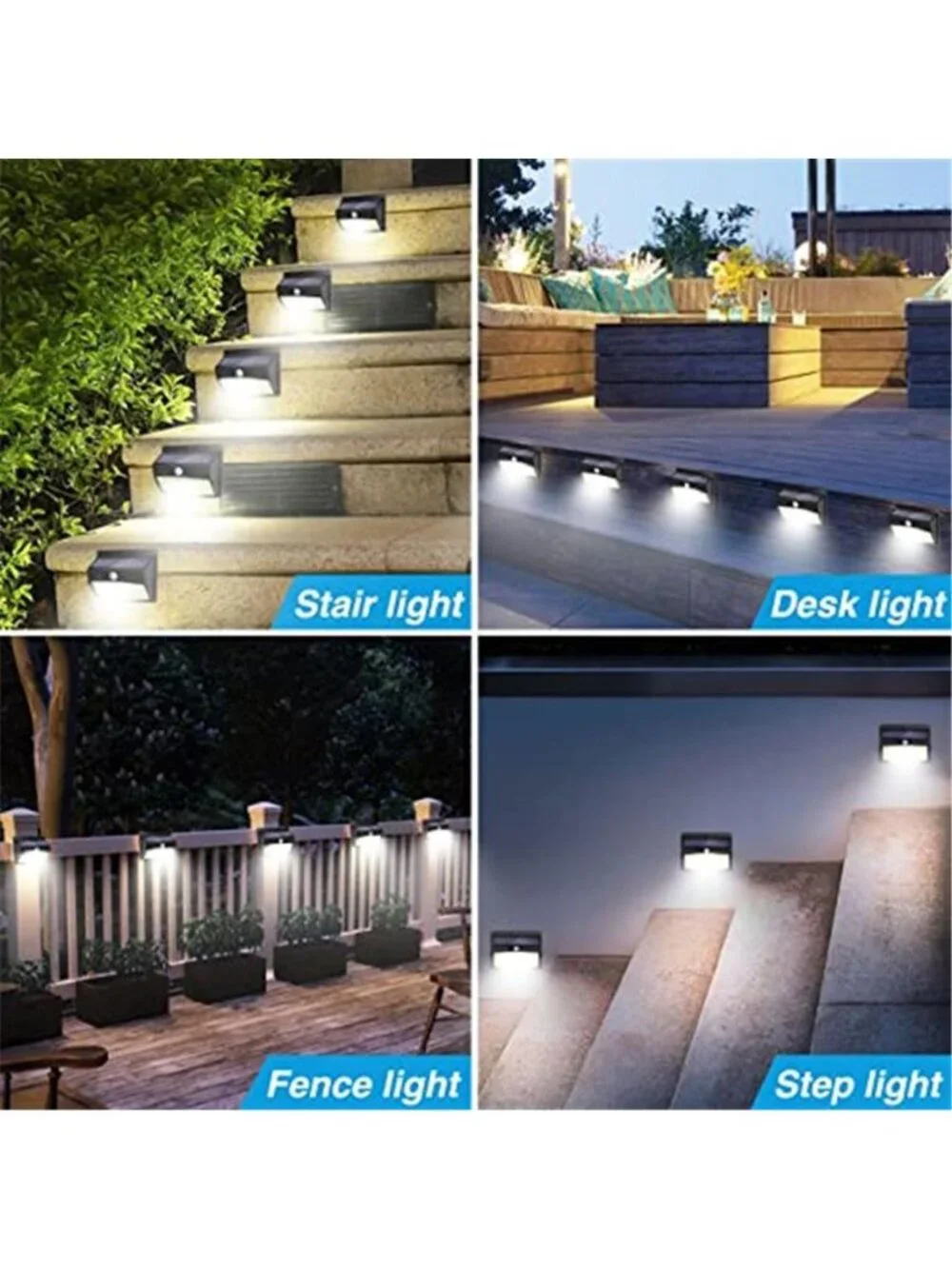 Solar Outdoor Lights Motion Sensor 138 LED Waterproof Security Wall Lights Black